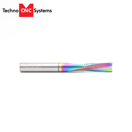 1/4" Downward Spiral Endmill - Diamond Series Coating