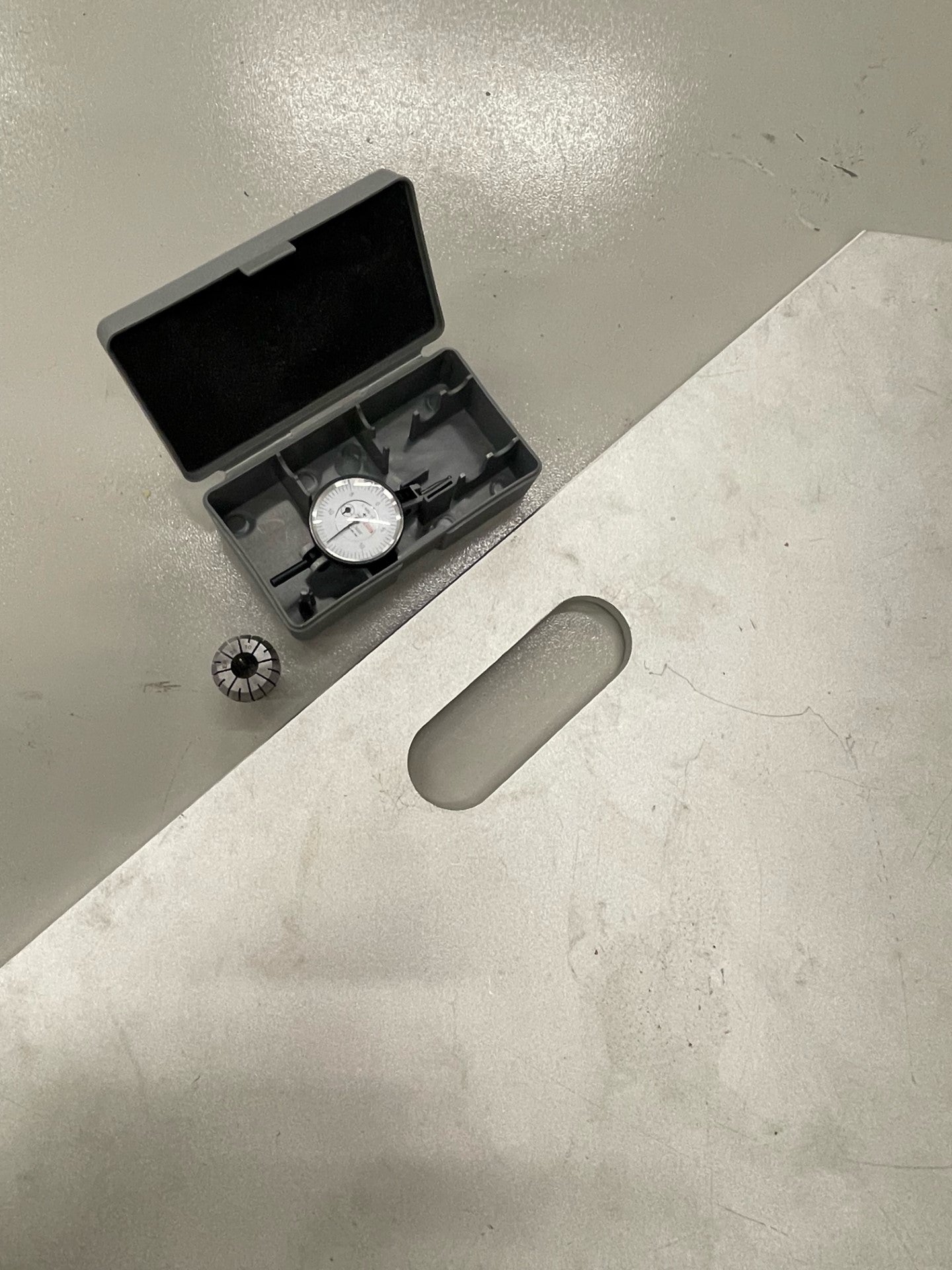 Squaring kit for non-tool changing spindles