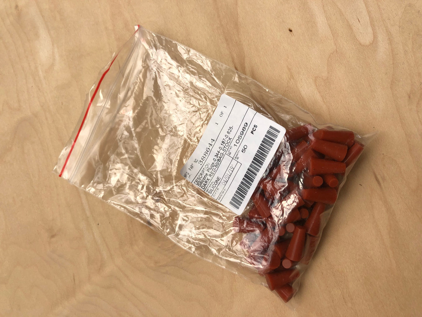 LC Vacuum Table Plugs (50pc/bag)
