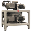 Twin Pack of Becker Vacuum Pumps with Stand