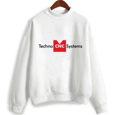 Crew Neck Sweatshirt - White