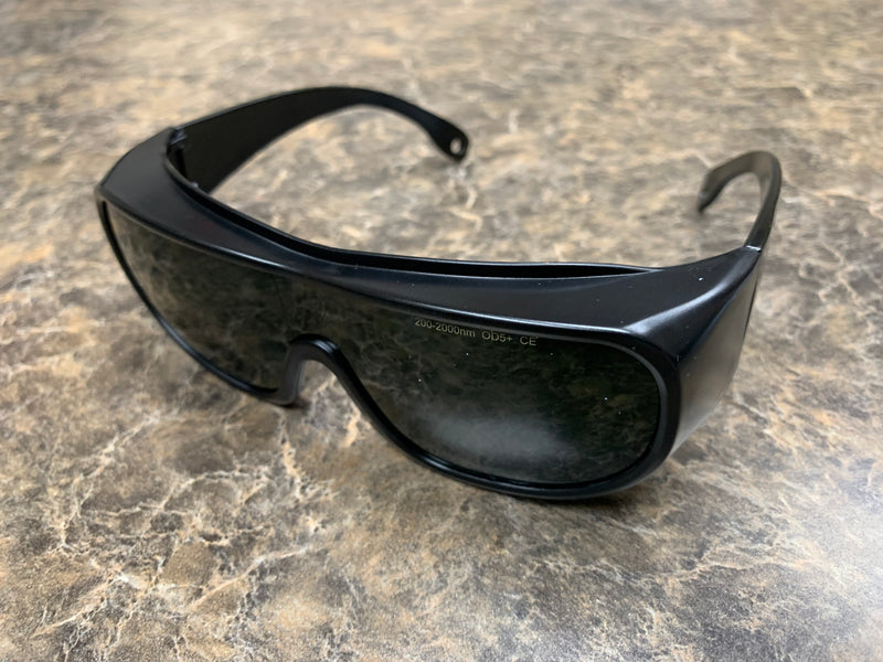 Plasma Green Industrial Safety Glasses
