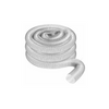 4" Clear Dust Collection Hose with Helix Wire