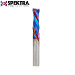 46172-K (Previous number 46162) CNC Solid Carbide Spektra™ Extreme Tool Life Coated Compression Spiral 3/8 Dia x 1-1/4 Inch x 3/8 Shank