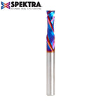 46170-K (Previous number 46169) CNC Solid Carbide Spektra™ Extreme Tool Life Coated Compression Spiral 1/4 Dia x 7/8 x 1/4 Inch Shank