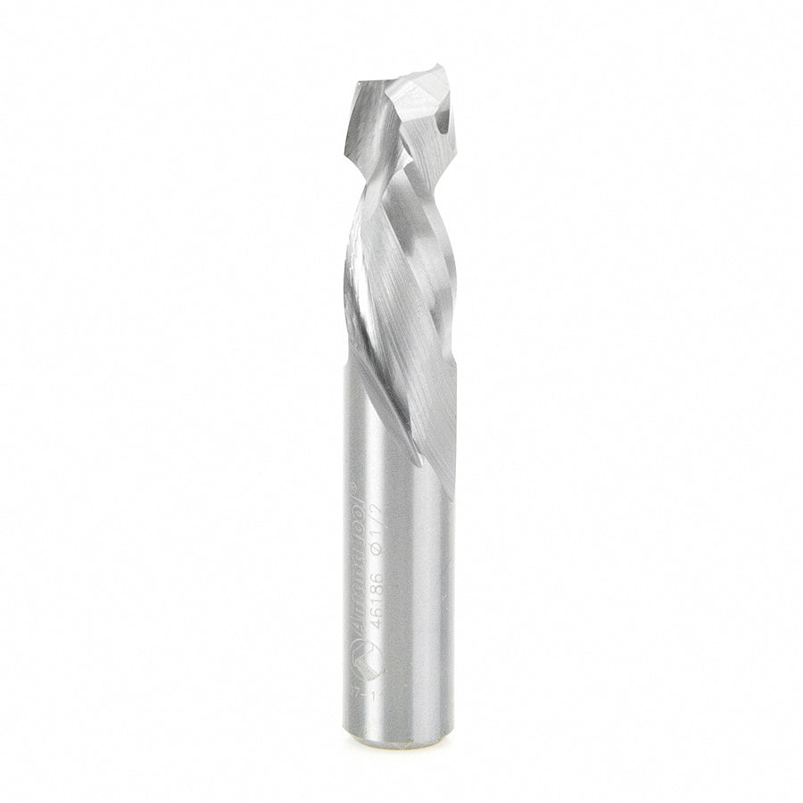 46186 CNC Solid Carbide Compression Spiral 1/2 Dia x 1-1/8 x 1/2 Inch Shank