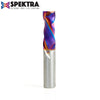 46188-K (Previous number 46163) CNC Solid Carbide Spektra™ Extreme Tool Life Coated Compression Spiral 1/2 Dia x 1-1/4 x 1/2 Inch Shank