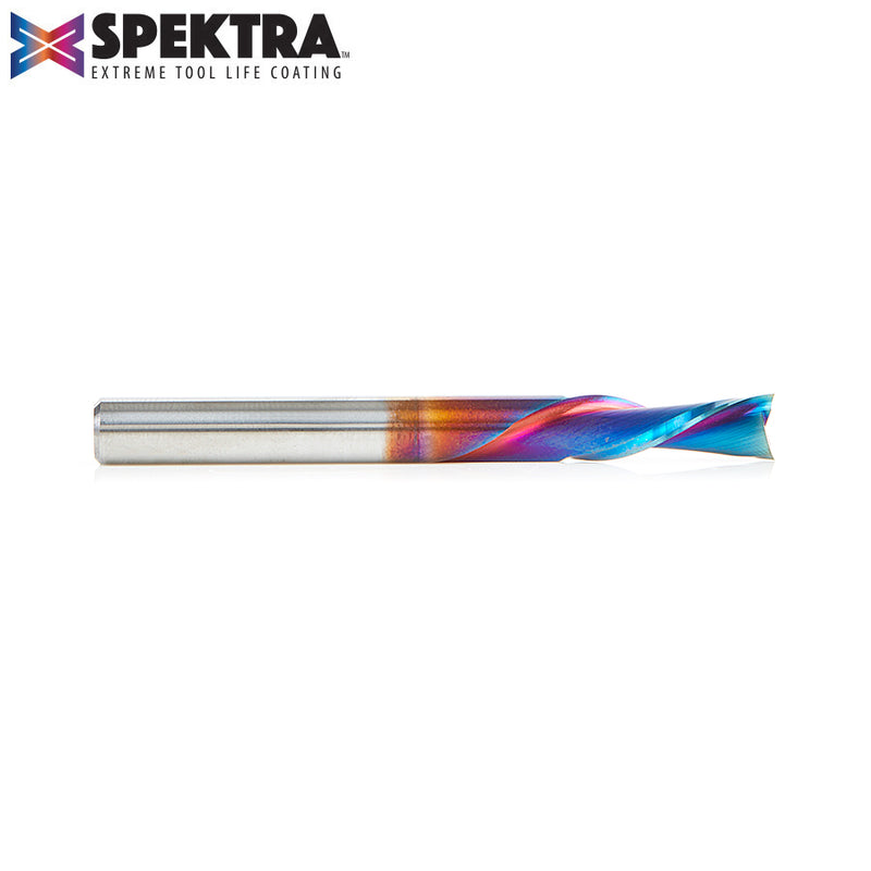46202-K Solid Carbide Spektra™ Extreme Tool Life Coated Spiral Plunge 1/4 Dia x 3/4 x 1/4 Inch Shank