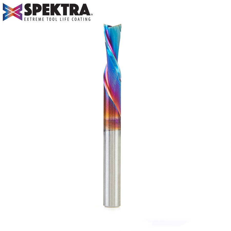 46202-K Solid Carbide Spektra™ Extreme Tool Life Coated Spiral Plunge 1/4 Dia x 3/4 x 1/4 Inch Shank