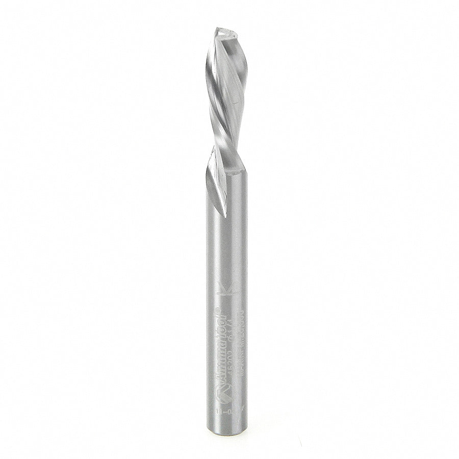 46202 Solid Carbide Spiral Plunge 1/4 Dia x 3/4 x 1/4 Inch Shank Down-Cut