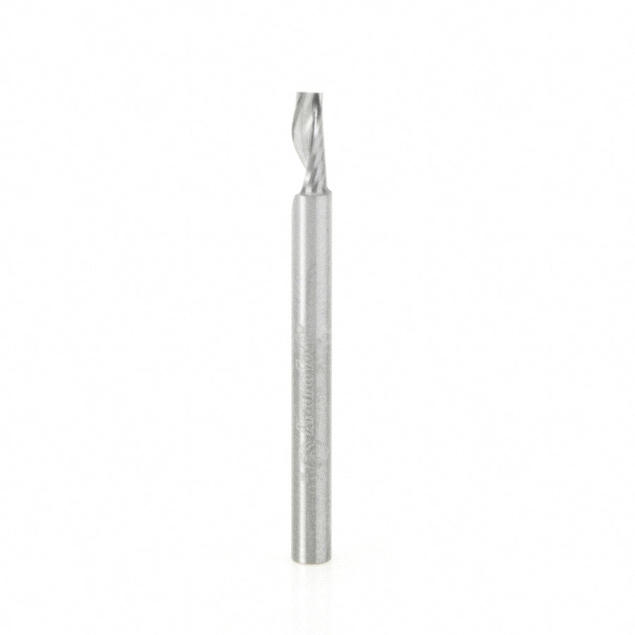 51406 Solid Carbide CNC Spiral 'O' Flute, Aluminum Cutting 1/8 Dia x 5/16 x 1/8 Shank Up-Cut