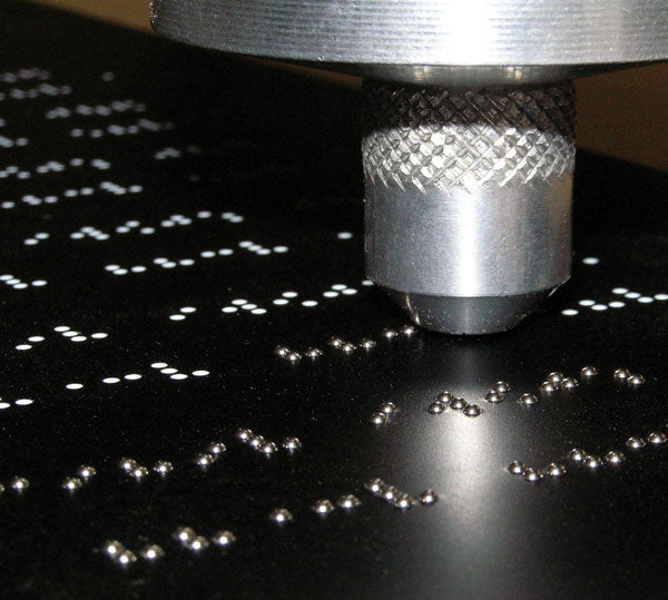 Braille insert tool set